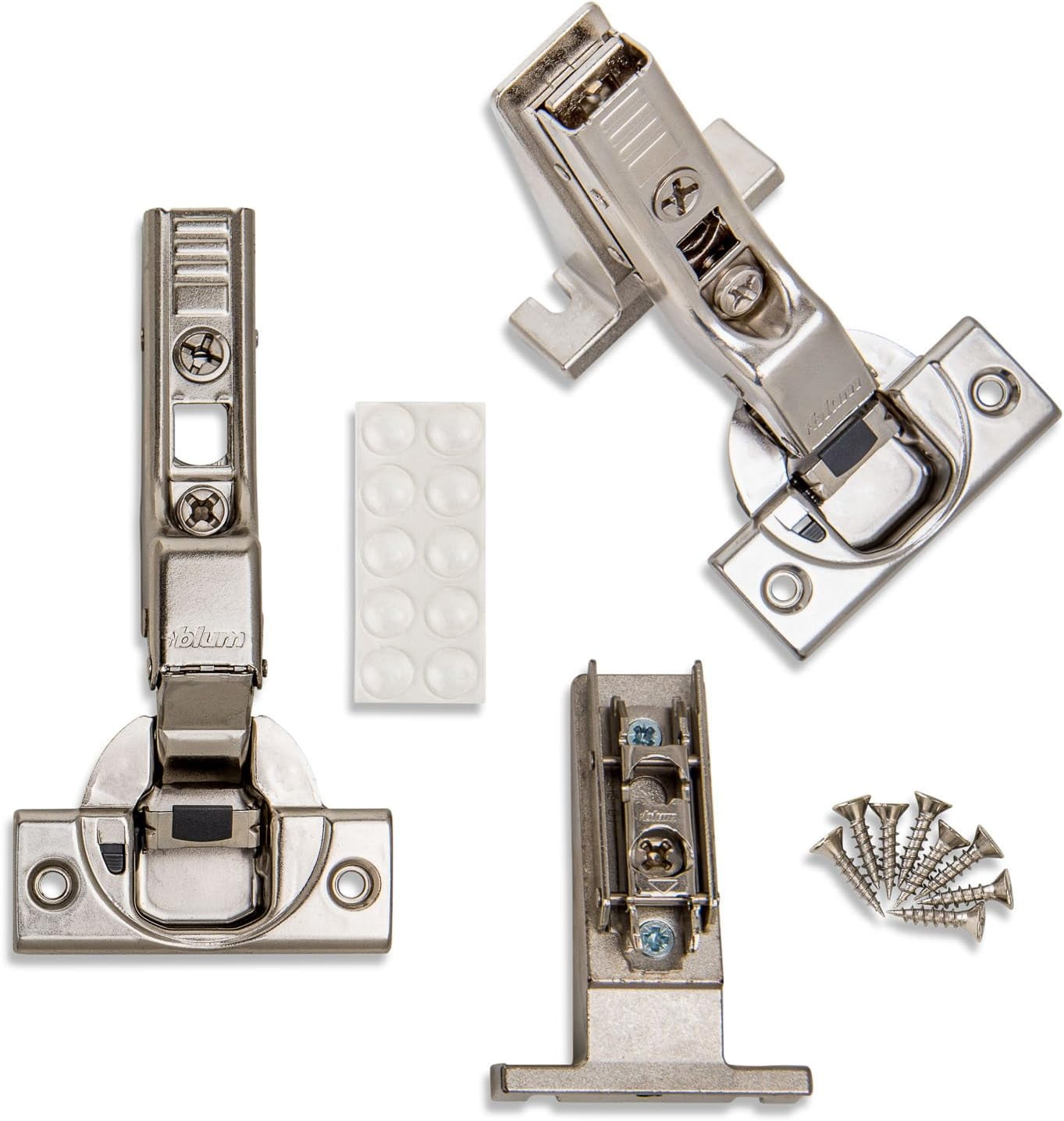 Blum Inset Clip Top BLUMOTION Soft Close Inset Hinges 71B3650 (Screw-on ...