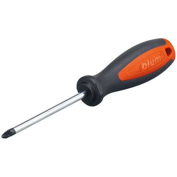 Blum Screwdriver Pozi #2 Screwdriver - Orange
