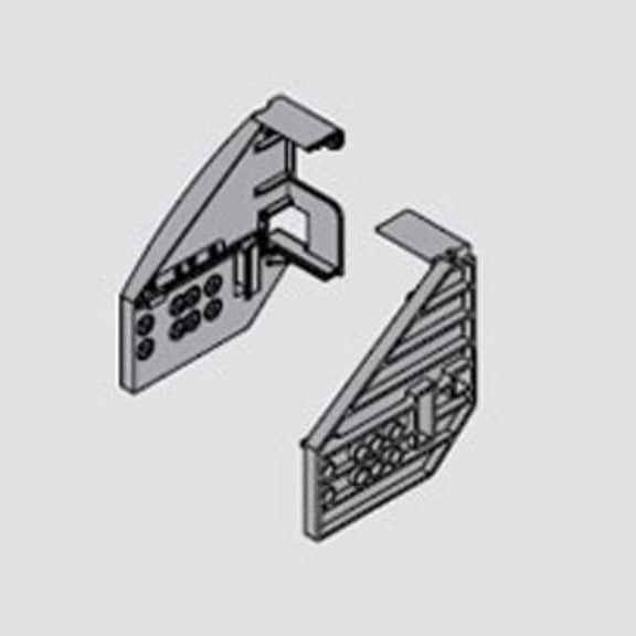 Blum Servo-Drive Adapter Set-Horizontal Mount-Face Frame Z10D5800.US