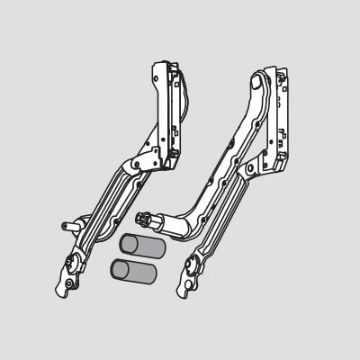 Blum Servo Drive Aventos Arm Assembly Set For HL 21L3500.01