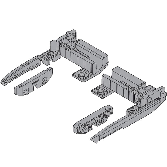 Blum Shelf lock set for face frame 295H5750 OG