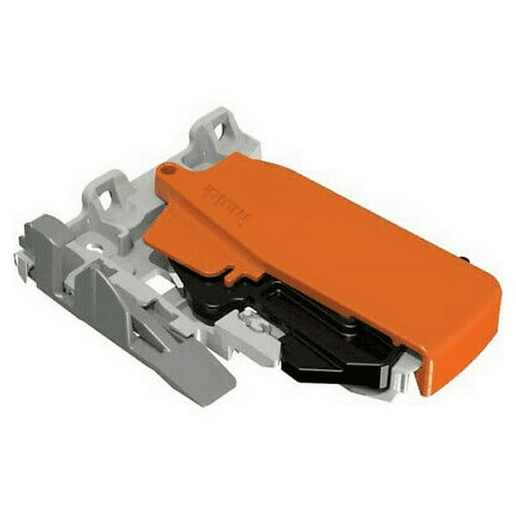 Blum T51.1700.04 R Tandem Locking Mechanism Right  Zinc Die_Cast Orange