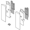thumbnail image 1 of Blum Zi7.3C Legrabox C Interior Roll-Out Front Fixing Bracket - Grey, 1 of 1