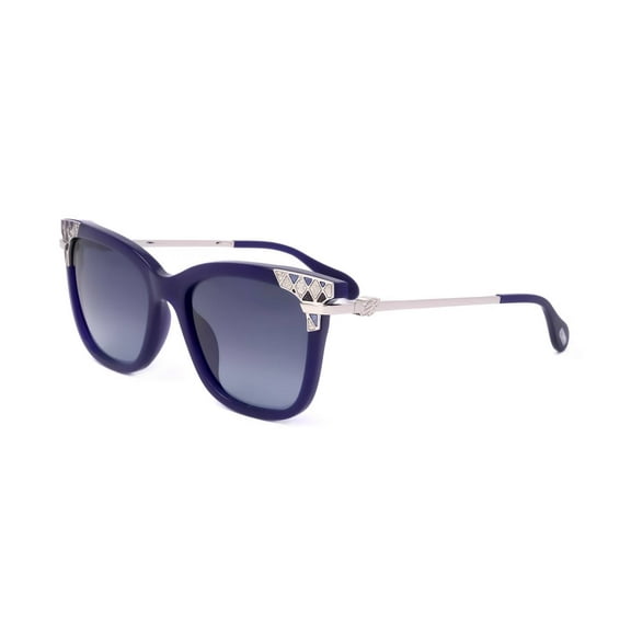 Blumarine sunglasses SBM164S WOMAN 54/18/140 03GR SHINY OPAL BLUE