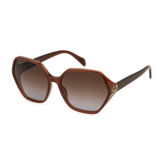 Blumarine sunglasses SBM861 WOMAN 62/17/135 08YL MARRONE OPALINO LUCIDO