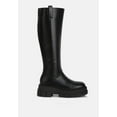 thumbnail image 1 of Blume Faux Leather Chunky Platform Knee Length Boots, 1 of 11