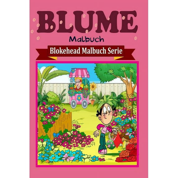 Blume Malbuch (Paperback)