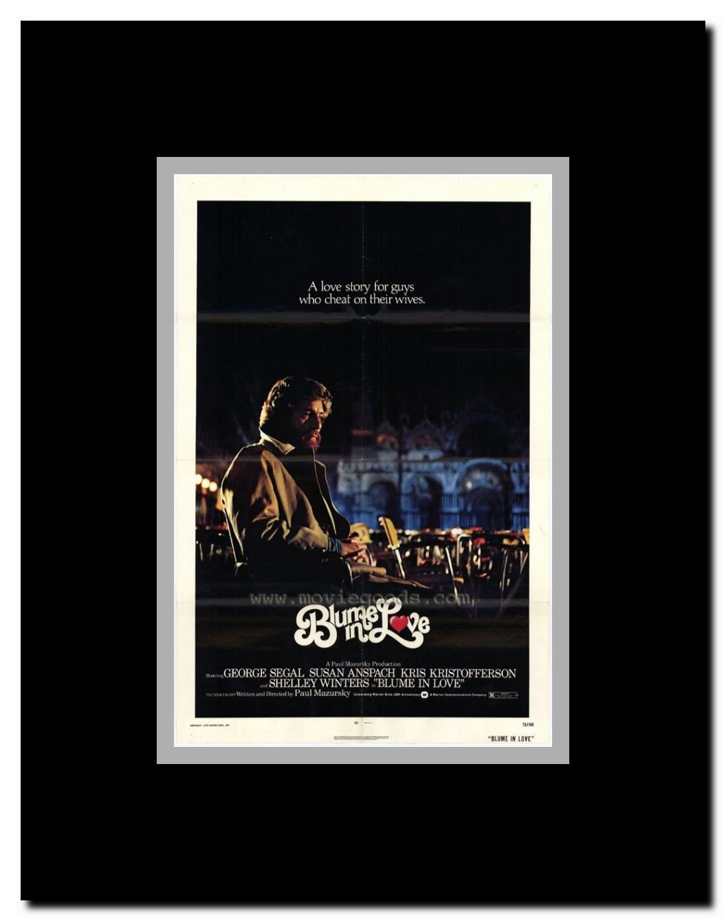 Blume in Love Framed Movie Poster
