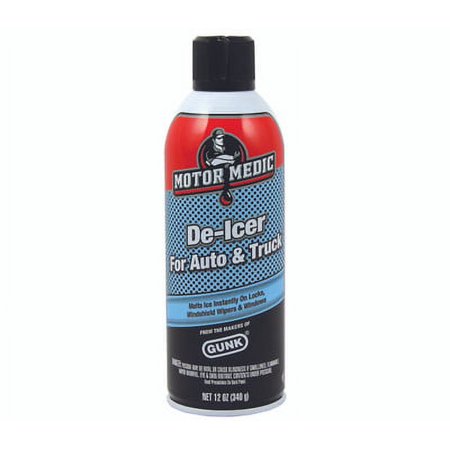 Blumenthal Brands DE1 Gunk Windshield De-Icer, 12 Ounce, Liquid, Alcohol