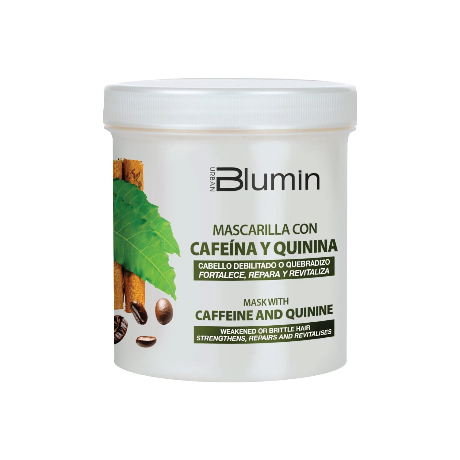 Blumin Hair Mask with Caffeine and Quinine Ideal for Weakened Hair, 700 ml