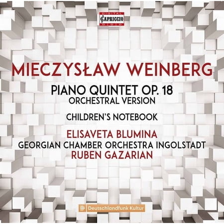 Blumina Georgian Chamber Orchestra Ingolstadt Gazarian - Piano Quintet 18 - Music & Performance - CD