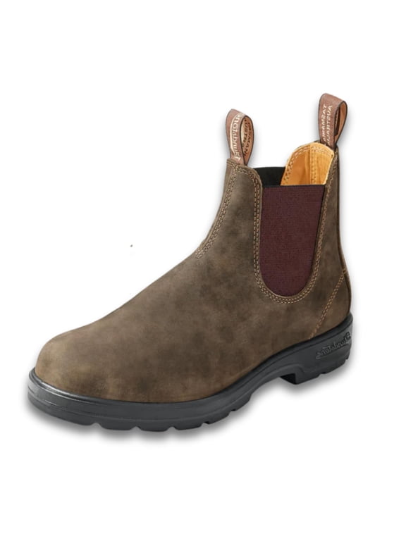 585 Unisex Classic Series Chelsea Boot for Men and Women with Shock Absorption and Premium Water Resistant Leather, Rustic Brown, 11 US Men / 13 US Women / 10 AU - AUTHORIZED DEALER