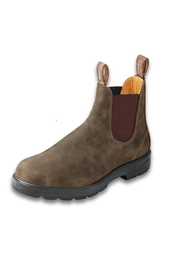 585 Unisex Classic Series Chelsea Boot for Men and Women with Shock Absorption and Premium Water Resistant Leather, Rustic Brown, 4.5 US Men / 6.5 US Women / 3.5 AU