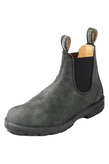 Blundstone mens Dark Gray Chelsea Boots size 7 mens US Steel Grey Suede Suede Leather Chelsea Boots, Men main image 3