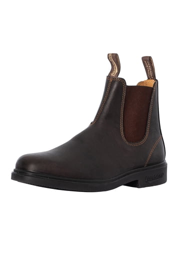 Blundstone Men\'s Chukka Pull-On Boots - Dark Brown Blundstone Unisex Thermal Elastic Sided Boot Vibram 2242  main image 2