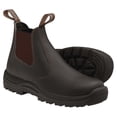 thumbnail image 1 of Blundstone Men's Boots Slip-Resistant Chelsea, Medium Round Toe Brown, 10, 1 of 11
