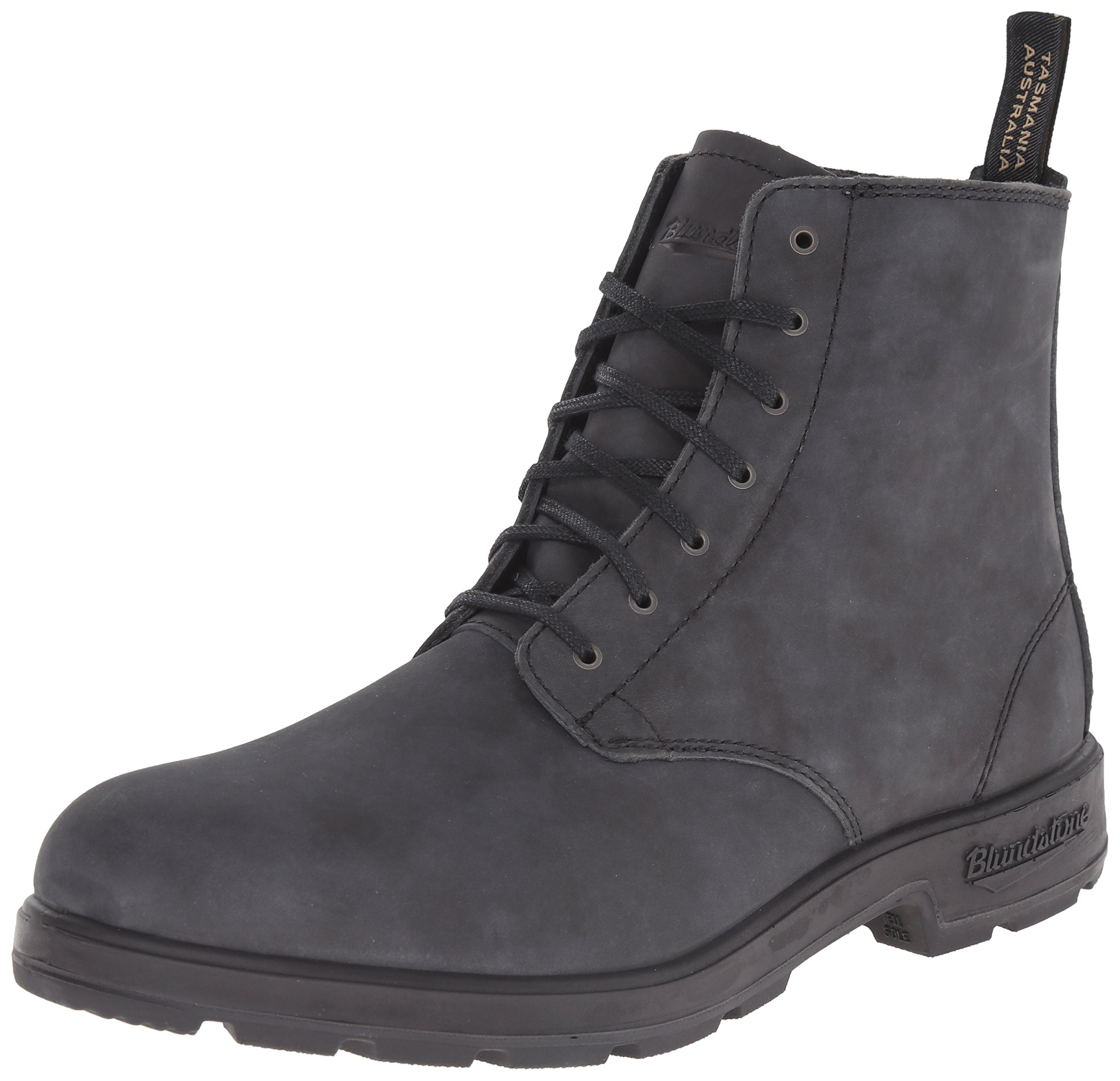 Blundstone 1465 Men\'s 9.5 Triple Black Leather Lace Up Ankle Winter Therma Boots Black Premium Waterproof Leather Chelsea Boots, Men main image 2