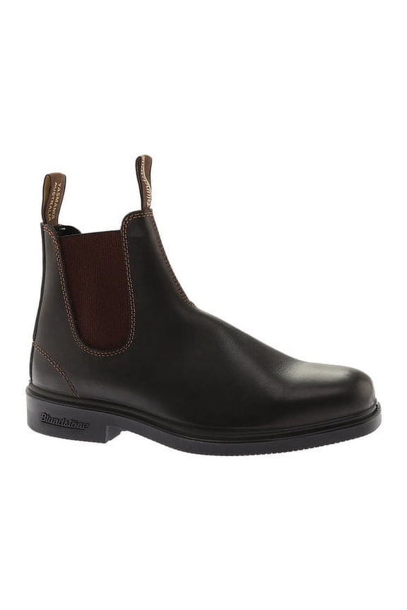 Smooth Leather Chelsea Boot for Men & Women, Ankle Height, Black, Australian Size