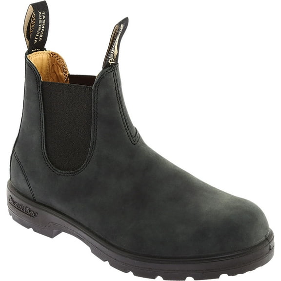 Blundstone Super 550 Series Chelsea Boot Rustic Black 7.5 M