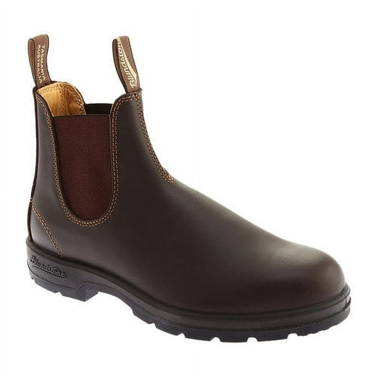 Blundstone mens  Brown Chelsea Boots size 6.5 US Antique Brown Premium Leather Chelsea Boots, Men main image 2