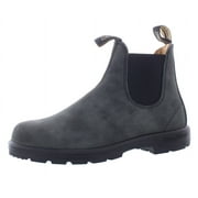 Blundstone Elastic Sided Lined Unisex Shoes Size 4.5, Color Rustic Black
