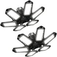 thumbnail image 1 of Fixdono 2 Pack LED Garage Lights Bulb, Ultra Bright 6500K 2200LM Garage Ceiling Shop Light E26/E27, 1 of 8