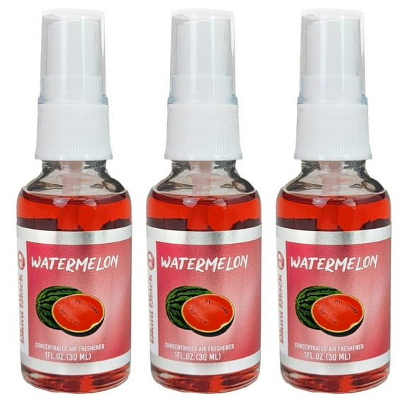 Blunt Black Concentrated Air Freshener Spray 1oz. Size Bottle 3-Pack - Watermelon Scent