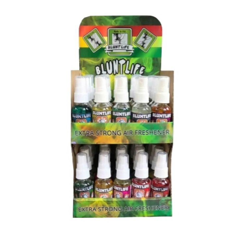 Blunt Life Air Freshener Spray Random Flavors per Box 50ct