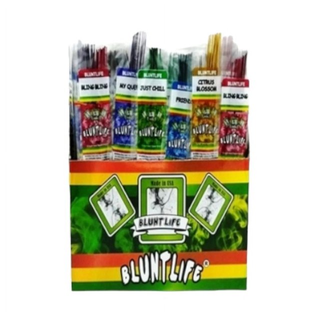 Blunt Life Incense Air Freshener Per Box (72ct) Assorted Scents