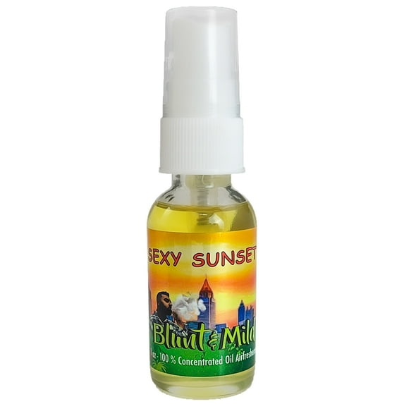Blunt & Mild 100% Concentrated Oil Air Freshener Spray 1oz. Bottle - Choose Your Scent