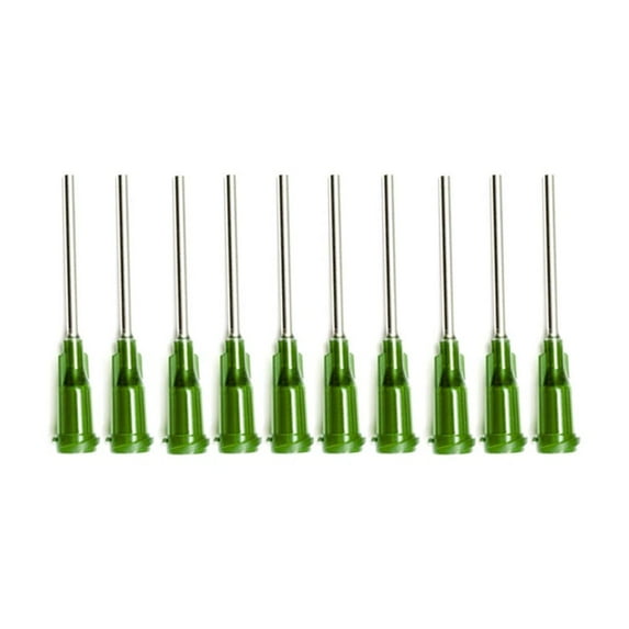 Blunt Tip Needles 14G X 1" - Luer Lock - 10 Pack - Dispense Glue, Oil, Ink