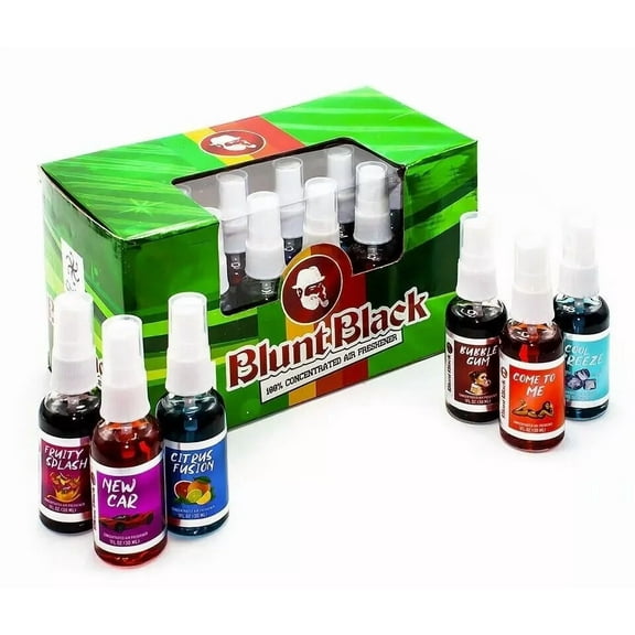 Bluntblack100% Concentrated Air Freshener Spray Home Car,-2 Pk 1 Oz Assortment