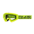 thumbnail image 1 of Blur - 6030-112 - B-Zero Offroad Motocross Goggle - Hi-Viz, 1 of 2