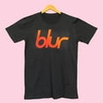 Blur British Rock Band Logo Poster Tee M