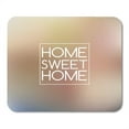 thumbnail image 1 of Blur Home Sweet Inscription on Beige Blurred Border Comfort Mousepad Mouse Pad Mouse Mat 9x10 inch, 1 of 3