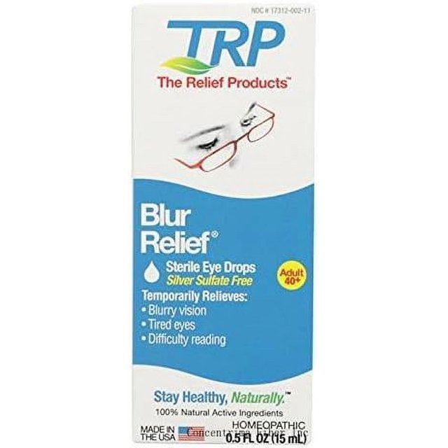 Blur Relief (Homepathic) Eye Drops (0.5Oz) 15Ml
