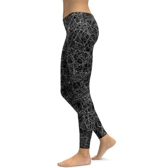 Blurred Lines Leggings Size: XL for Women | FIERCEPULSE