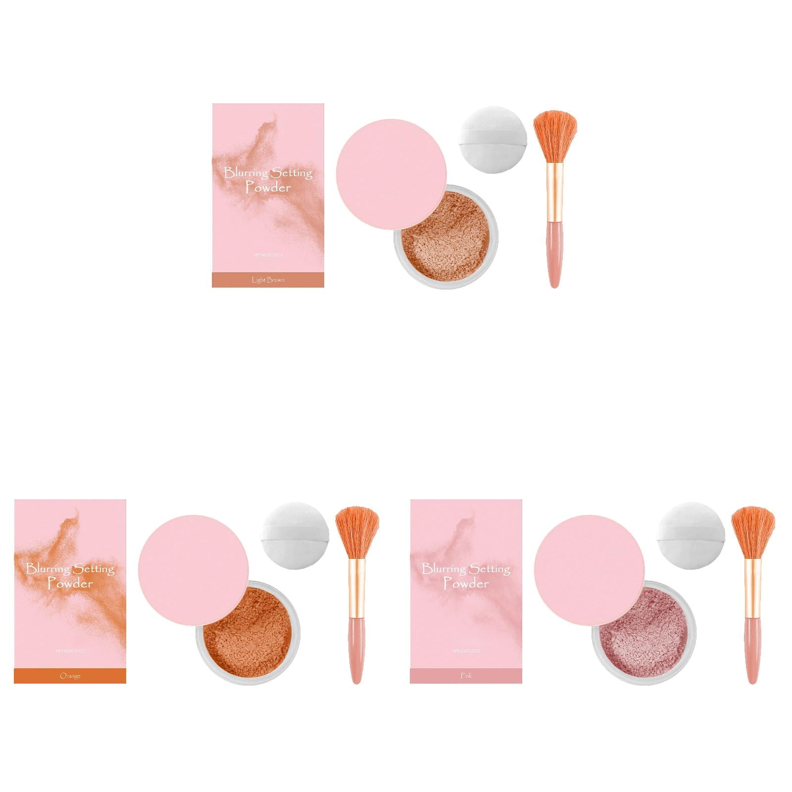 Blurring Setting Powder Set Makeup Powder Concealer Natural And