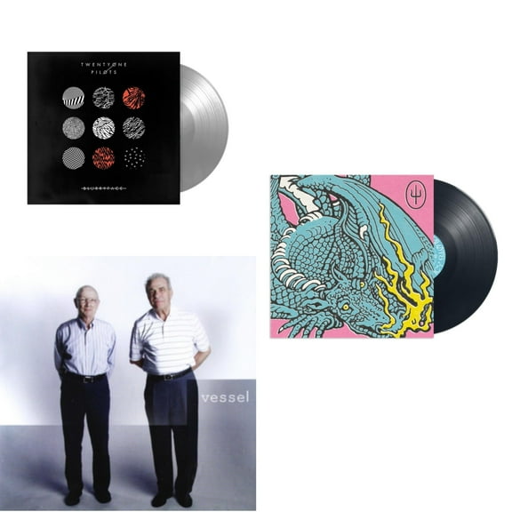 Blurryface (Silver LP Vinyl Fbr Anniversary) & Vessel & Scaled & Icy