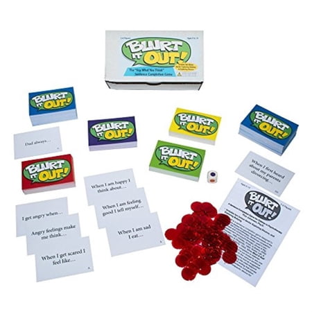 Blurt It Out The "Say What You Think" Sentence Completion Game
