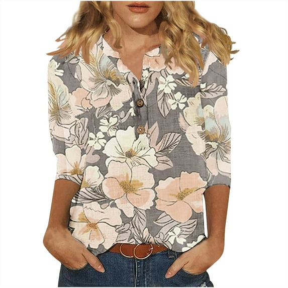 Blusas De Lino Para Mujer Lace Blouses for Women Dressy Elegant T Shirts Loose Fit Athletic Tops Women 3X