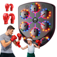thumbnail image 1 of Blusea Smart Music Boxing Machine,Bluetooth Punching Trainer with 2 Boxing Gloves,Wall Mounted Music Boxing Workout Equipment for Adult Kids, 1 of 7
