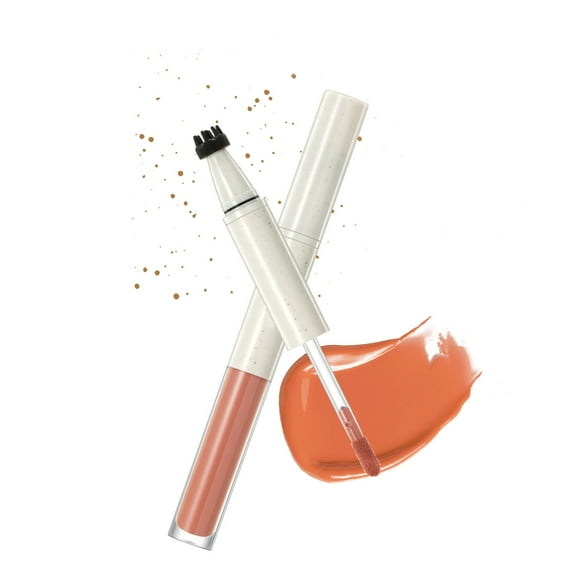 Blush 2-in-1 Soft Liquidpowder Blusher Suitable For Makeup In Summer Sunshine Natural And Lifelike Waterproof 1ml