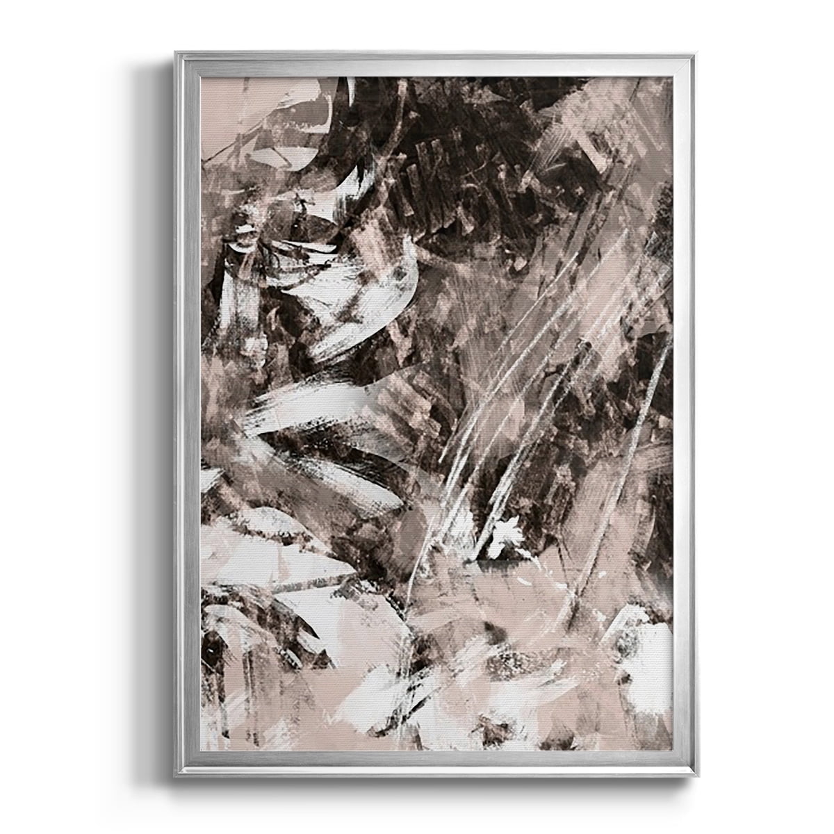 Blush Blackboard II Premium Framed Print, in Gold, Black, or Silver - Ready to Hang