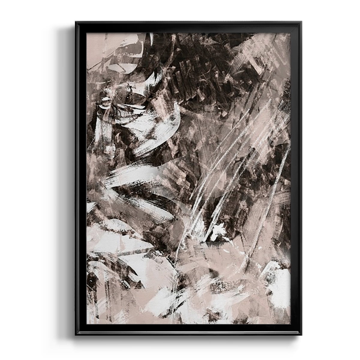 Blush Blackboard II Premium Framed Print, in Gold, Black, or Silver - Ready to Hang