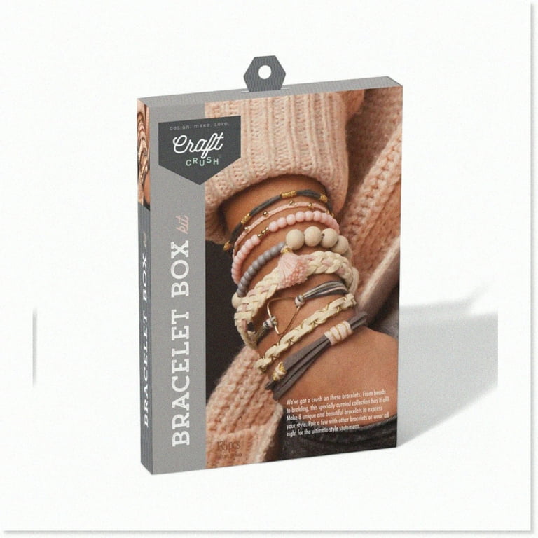 Adult Friendship Bracelets Diy Blush Blossom Bracelet Craft Kit