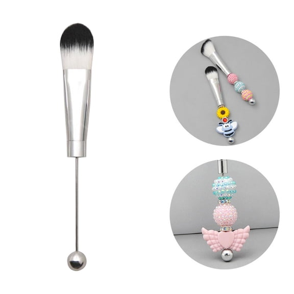 Blush Brushes Concealer Brush with Soft Synthetic Fiber Powder Brush Foundation Brush for Women Blending Foundation Contouring Powder Blush Style B