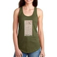 thumbnail image 1 of Blush Chinoiserie I Racerback Tank Women -Naomi McCavitt Designs, Female Medium, 1 of 4