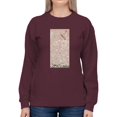 thumbnail image 1 of Blush Chinoiserie I Sweatshirt Women -Naomi McCavitt Designs, Female 3X-Large, 1 of 4