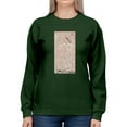 thumbnail image 1 of Blush Chinoiserie I Sweatshirt Women -Naomi McCavitt Designs, Female 5X-Large, 1 of 4